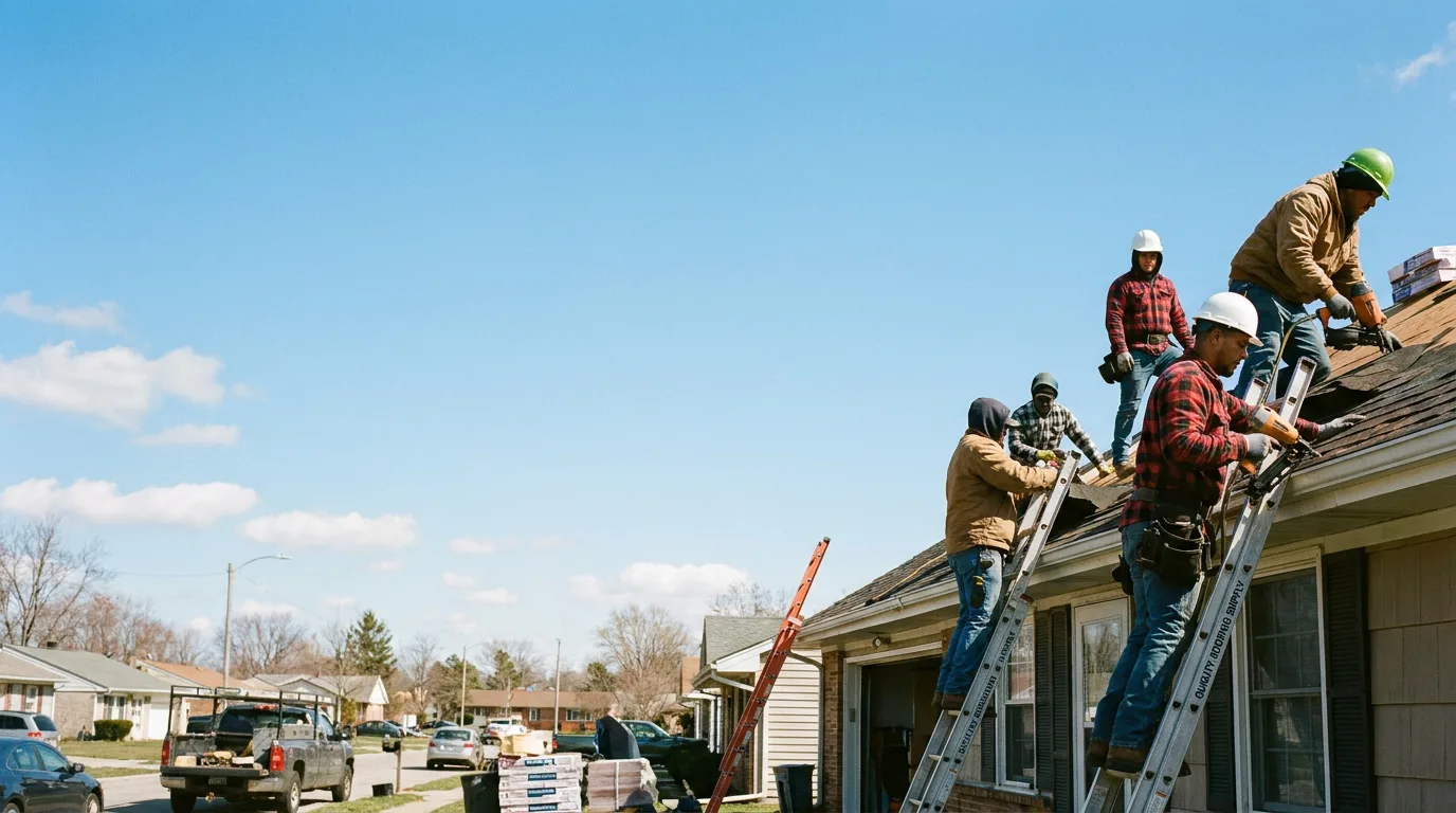 Roofing in Washingtonville, OH near me